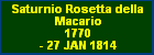 Saturnio Rosetta della Macario