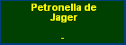 Petronella de Jager