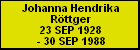 Johanna Hendrika R�ttger