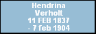 Hendrina Verholt