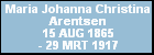 Maria Johanna Christina Arentsen