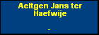 Aeltgen Jans ter Haefwije