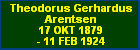 Theodorus Gerhardus Arentsen