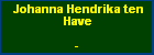 Johanna Hendrika ten Have