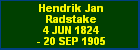 Hendrik Jan Radstake