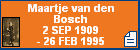 Maartje van den Bosch