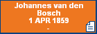 Johannes van den Bosch