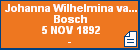 Johanna Wilhelmina van den Bosch