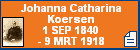 Johanna Catharina Koersen