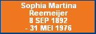 Sophia Martina Reemeijer