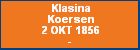 Klasina Koersen