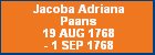 Jacoba Adriana Paans