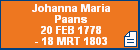 Johanna Maria Paans