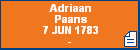 Adriaan Paans