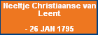Neeltje Christiaanse van Leent