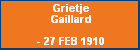 Grietje Gaillard