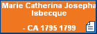 Marie Catherina Josepha Isbecque