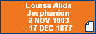 Louisa Alida Jerphanion
