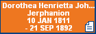 Dorothea Henrietta Johanna Jerphanion