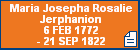 Maria Josepha Rosalie Jerphanion