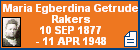 Maria Egberdina Getrude Rakers