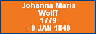 Johanna Maria Wolff