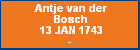 Antje van der Bosch