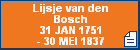 Lijsje van den Bosch