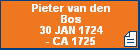 Pieter van den Bos