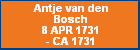 Antje van den Bosch