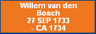 Willem van den Bosch
