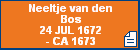 Neeltje van den Bos