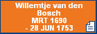 Willemtje van den Bosch
