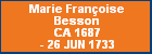 Marie Franoise Besson