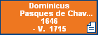 Dominicus Pasques de Chavonnes
