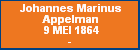 Johannes Marinus Appelman