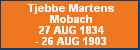 Tjebbe Martens Mobach