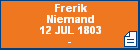Frerik Niemand