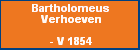 Bartholomeus Verhoeven