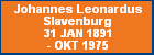 Johannes Leonardus Slavenburg