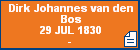 Dirk Johannes van den Bos