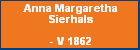 Anna Margaretha Sierhals