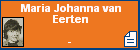 Maria Johanna van Eerten