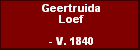 Geertruida Loef