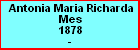 Antonia Maria Richarda Mes