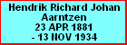 Hendrik Richard Johan Aarntzen