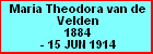 Maria Theodora van de Velden