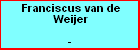 Franciscus van de Weijer