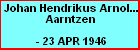 Johan Hendrikus Arnoldus Aarntzen