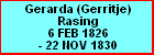 Gerarda (Gerritje) Rasing